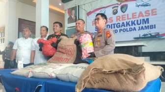 Ditpolairud Jambi Ungkap Kasus Kapal Angkut Tanpa Dokumen